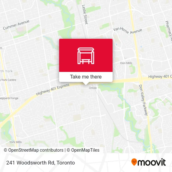 241 Woodsworth Rd map