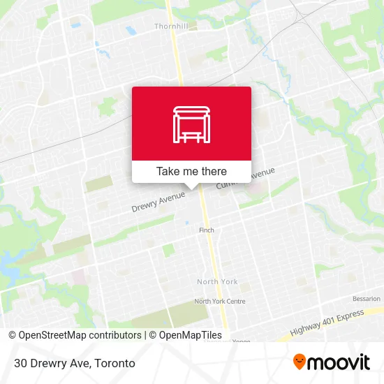 30 Drewry Ave map