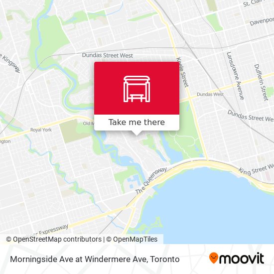 Morningside Ave at Windermere Ave map