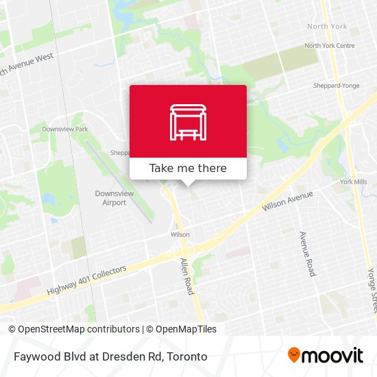 Faywood Blvd at Dresden Rd map
