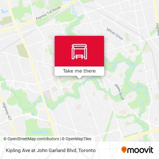 Kipling Ave at John Garland Blvd plan