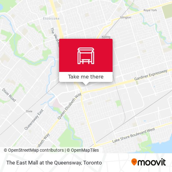 The East Mall at the Queensway plan