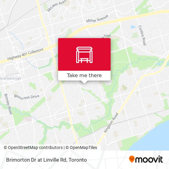 Brimorton Dr at Linville Rd map