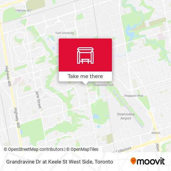 Grandravine Dr at Keele St West Side plan