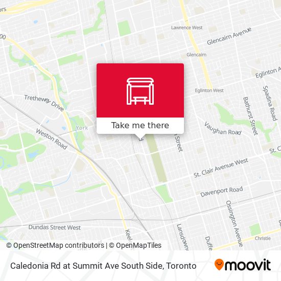 Caledonia Rd at Summit Ave South Side map