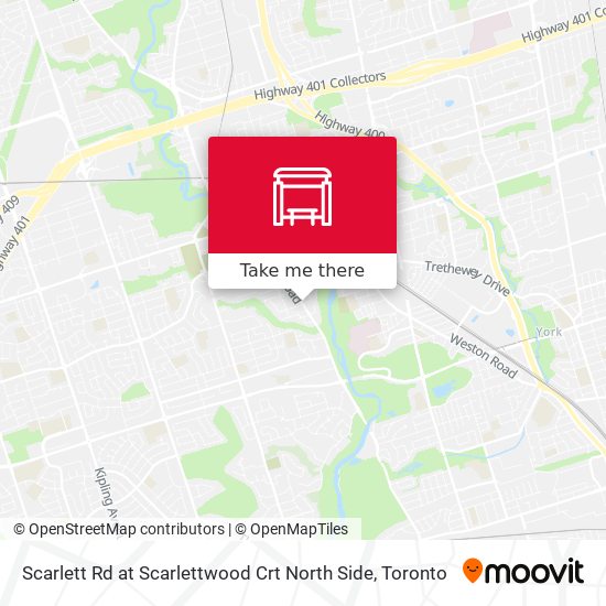 Scarlett Rd at Scarlettwood Crt North Side map