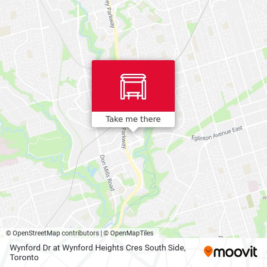 Wynford Dr at Wynford Heights Cres South Side map