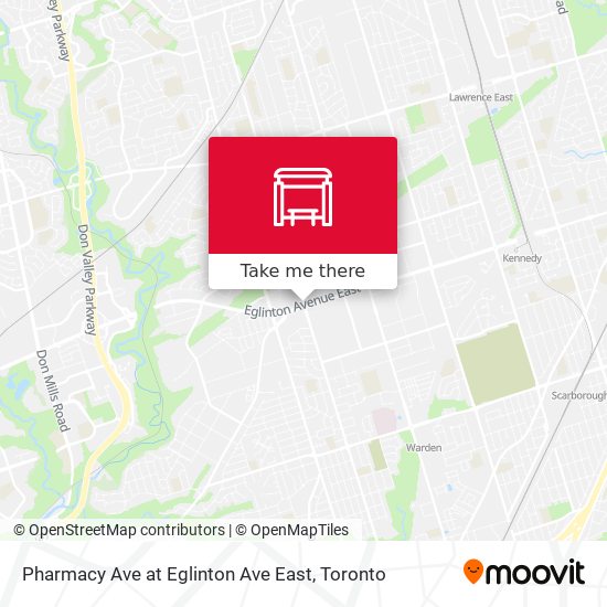 Pharmacy Ave at Eglinton Ave East plan