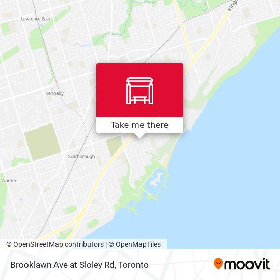 Brooklawn Ave at Sloley Rd map