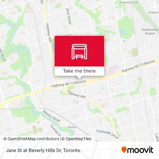 Jane St at Beverly Hills Dr plan