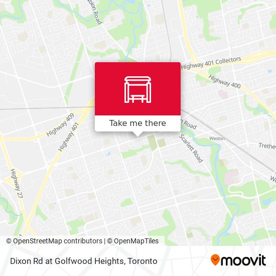 Dixon Rd at Golfwood Heights map