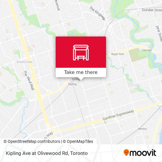 Kipling Ave at Olivewood Rd plan