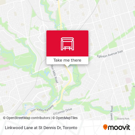Linkwood Lane at St Dennis Dr map