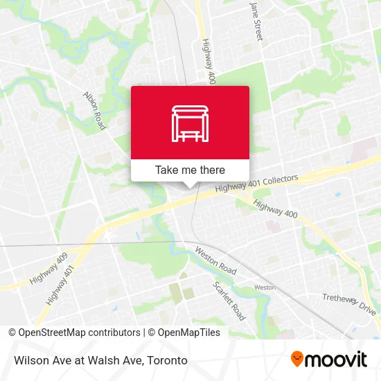 Wilson Ave at Walsh Ave plan