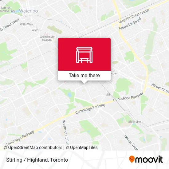 Stirling / Highland map