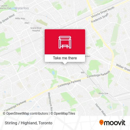 Stirling / Highland map