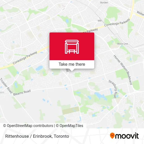 Rittenhouse / Erinbrook map