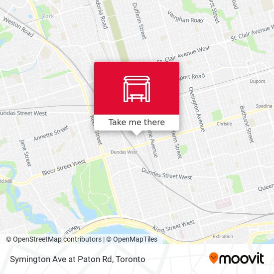 Symington Ave at Paton Rd plan