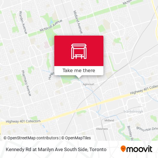 Kennedy Rd at Marilyn Ave South Side plan