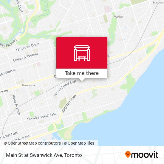 Main St at Swanwick Ave plan