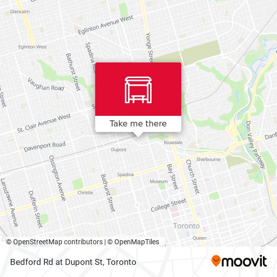 Bedford Rd at Dupont St plan