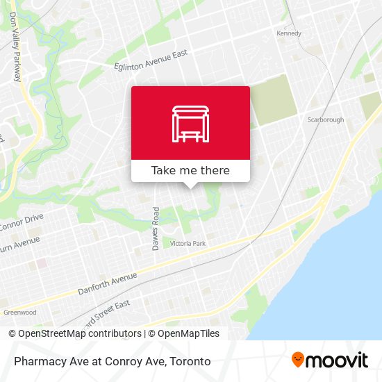 Pharmacy Ave at Conroy Ave plan