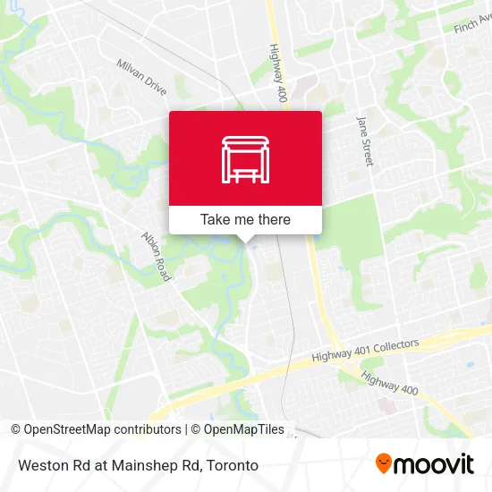 Weston Rd at Mainshep Rd plan