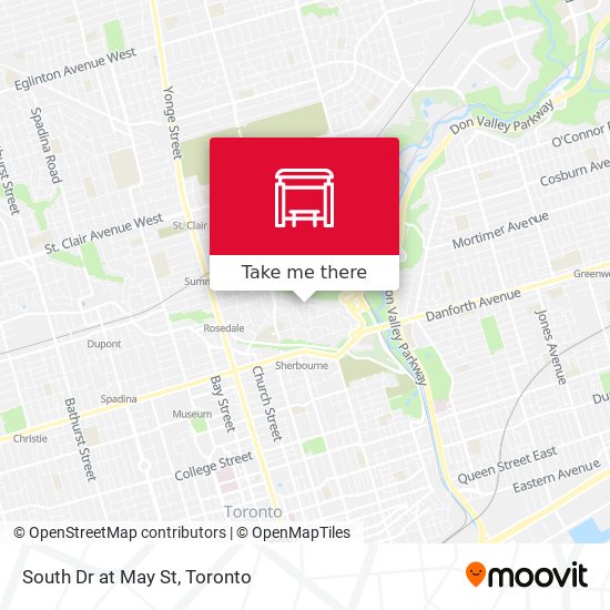 South Dr at May St plan