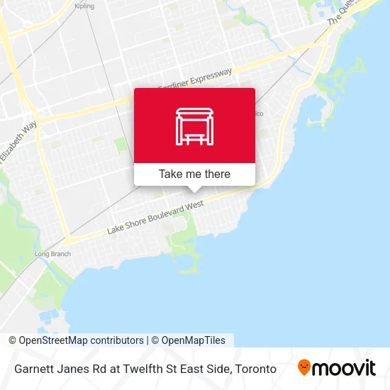 Garnett Janes Rd at Twelfth St East Side map