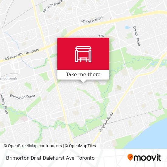 Brimorton Dr at Dalehurst Ave plan