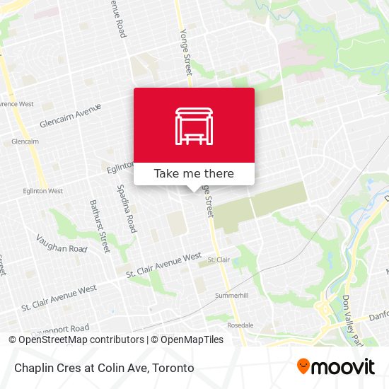 Chaplin Cres at Colin Ave plan