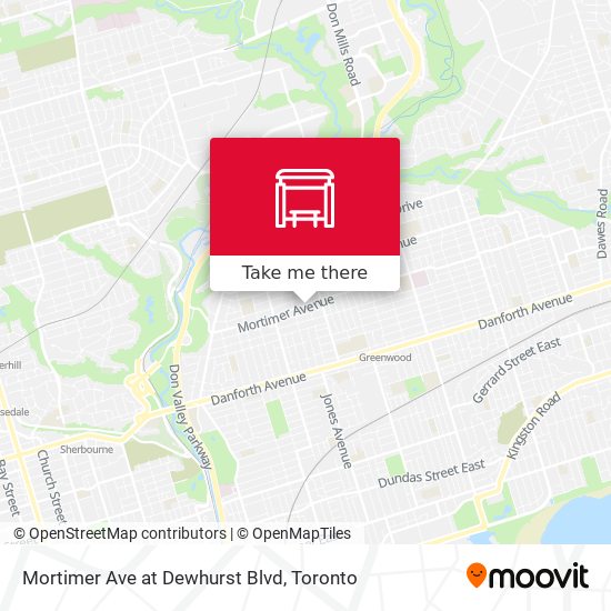 Mortimer Ave at Dewhurst Blvd plan