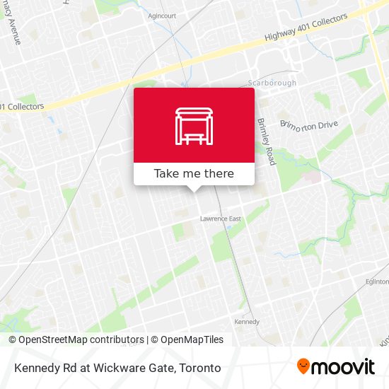 Kennedy Rd at Wickware Gate map