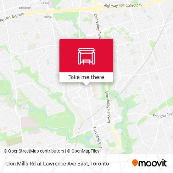 Don Mills Rd at Lawrence Ave East plan