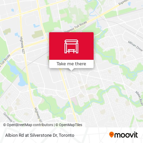 Albion Rd at Silverstone Dr map