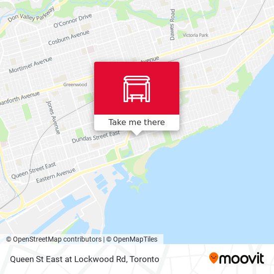 Queen St East at Lockwood Rd plan