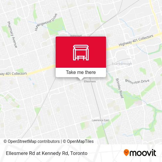Ellesmere Rd at Kennedy Rd map