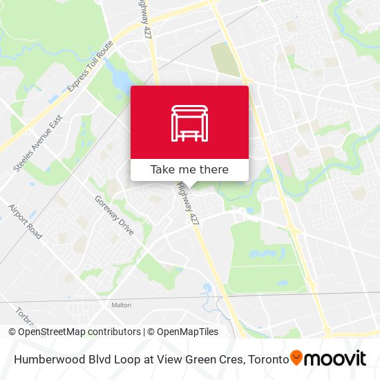 Humberwood Blvd Loop at View Green Cres map