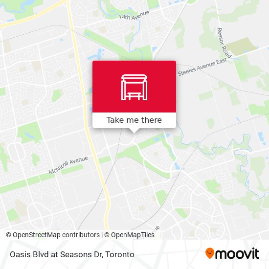 Oasis Blvd at Seasons Dr map