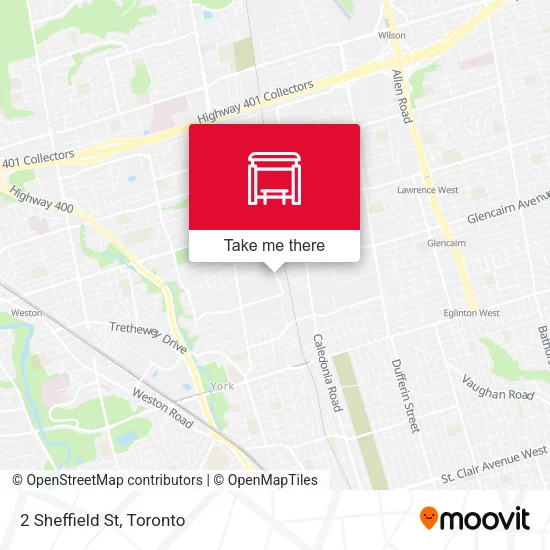 2 Sheffield St map