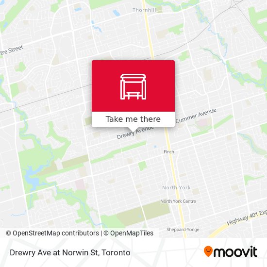 Drewry Ave at Norwin St plan
