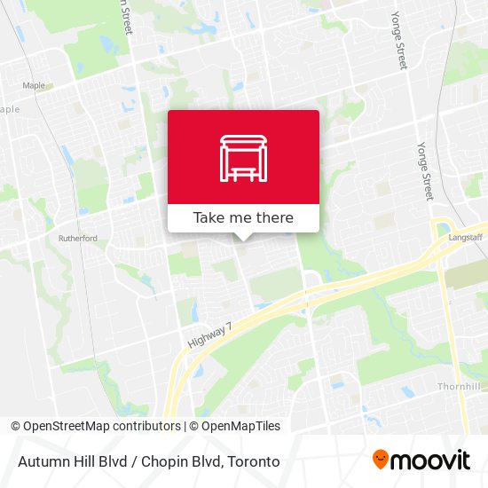 Autumn Hill Blvd / Chopin Blvd plan