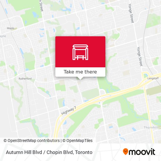Autumn Hill Blvd / Chopin Blvd plan