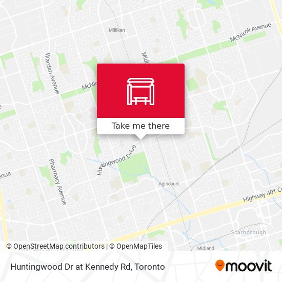 Huntingwood Dr at Kennedy Rd plan