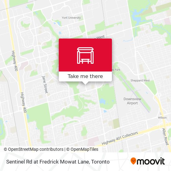 Sentinel Rd at Fredrick Mowat Lane plan