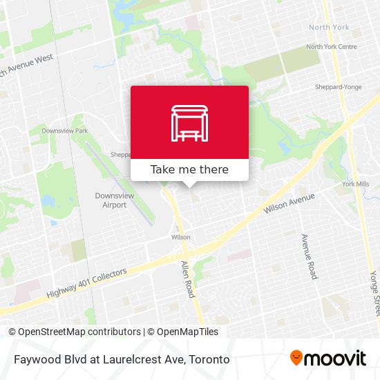 Faywood Blvd at Laurelcrest Ave plan