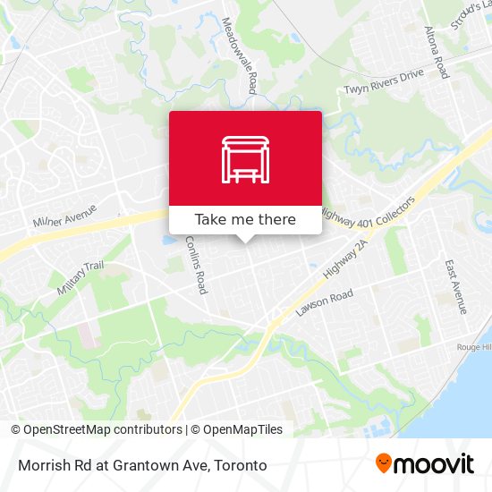 Morrish Rd at Grantown Ave map