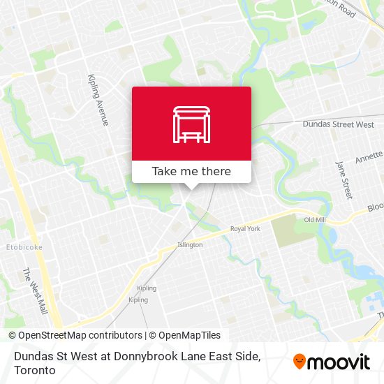 Dundas St West at Donnybrook Lane East Side plan