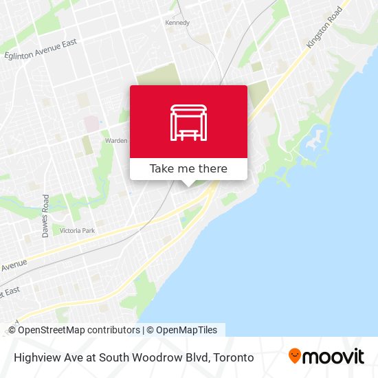 Highview Ave at South Woodrow Blvd map