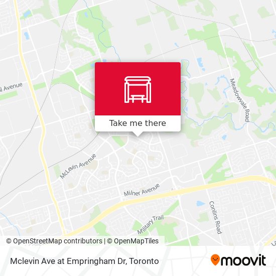 Mclevin Ave at Empringham Dr plan